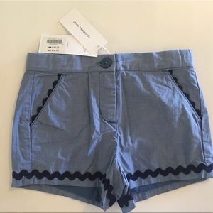 NWT Janie and Jack chambray shorts
